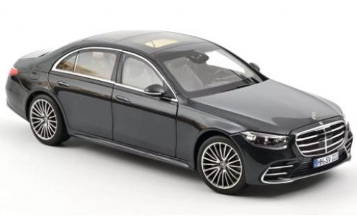 Diecast model cars Mercedes Classe S AMG -Line (V223) metallic blue 2021 1/18 Norev