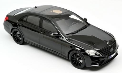 Diecast model cars Mercedes Classe S AMG (W222) -Line black 2018 1/18 Norev
