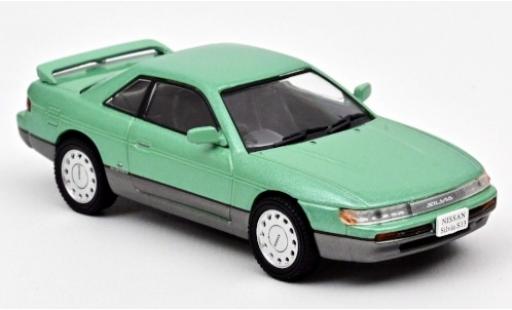 Diecast model cars Nissan Silvia S13 () metallic green RHD 1988 1/43 Norev