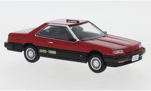 Diecast model cars Nissan Skyline RS-Turbo Hardtop 2000 Turbo RS-X (R30) red/matt-black RHD 1983 1/43 Norev