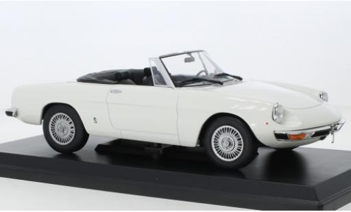 Diecast model cars Alfa Romeo Spider Duetto 2000 Spider white 1978 1/18 Norev