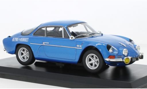 Diecast model cars Alpine A110 1600 s Renault 1600S metallise blue 1972 1/18 Norev