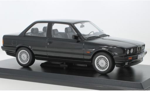 Diecast model cars Bmw 325 coupe i (E30) metallise black 1988 1/18 Norev