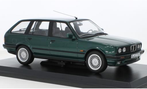 Diecast model cars Bmw 325 Touring i (E30) metallise green 1990 1/18 Norev