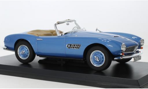 Diecast model cars Bmw 507 Cabriolet blue 1957 1/18 Norev