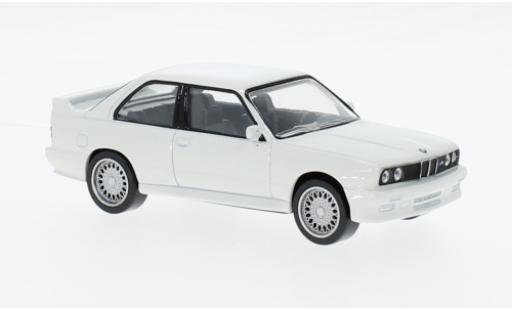 Diecast model cars Bmw M3 coupe (E30) white 1986 1/43 Norev