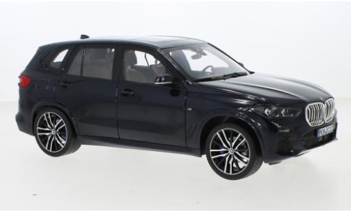 Diecast model cars Bmw X5 suv metallise blue 2019 1/18 Norev