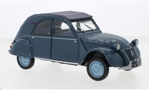 Diecast model cars Citroen 2CV Berline AZL blue 1959 1/18 Norev