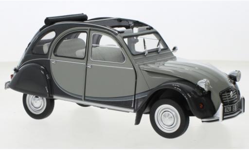 Diecast model cars Citroen 2CV Charleston grey/grey 1983 1/18 Norev