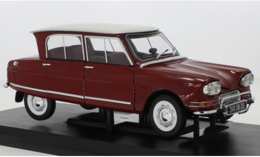 Diecast model cars Citroen Ami 6 Berline Club red fonc&Atilde;&copy;/beige clair 1968 1/18 Norev