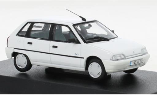 Diecast model cars Citroen AX Spot white 1995 1/43 Norev