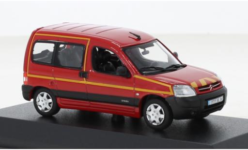 Diecast model cars Citroen Berlingo pompiers Fire brigade (F) 2004 1/43 Norev