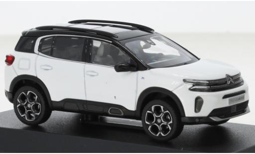 Diecast model cars Citroen C5 Aircross SUV Aircross metallise white/black 2022 1/43 Norev