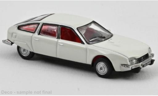 Diecast model cars Citroen CX Berline 2000 white 1975 1/87 Norev