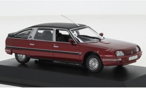 Diecast model cars Citroen CX Turbo 2 2 Prestige metallise red fonc&Atilde;&copy;/black 1986 1/43 Norev