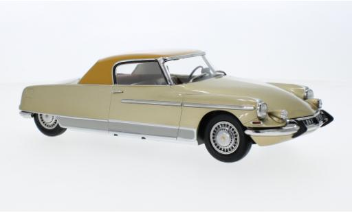 Diecast model cars Citroen DS Chapron 19 Le Dandy metallise beige/brun 1964 1/18 Norev