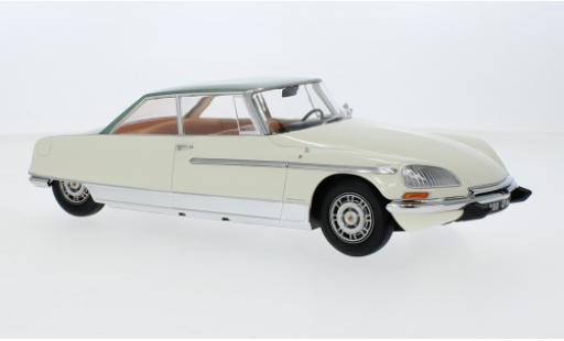 Diecast model cars Citroen DS Chapron 21 Le Leman beige clair/metallise green 1968 1/18 Norev