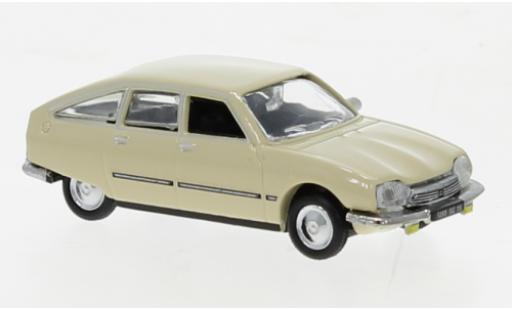 Diecast model cars Citroen GS Pallas beige 1977 1/87 Norev