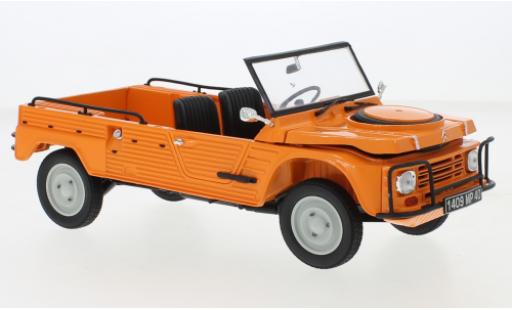 Diecast model cars Citroen Mehari 4x4 orange 1979 1/18 Norev