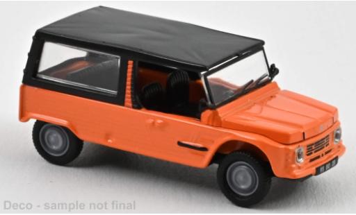 Diecast model cars Citroen Mehari Berline orange/black 1983 1/87 Norev