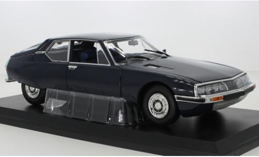 Diecast model cars Citroen SM Coupe blue fonc&Atilde;&copy; 1972 1/18 Norev