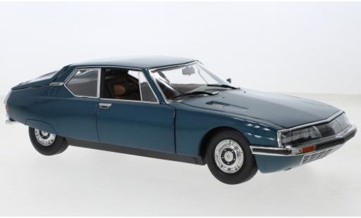 Diecast model cars Citroen SM Coupe metallise turquoise 1972 1/18 Norev