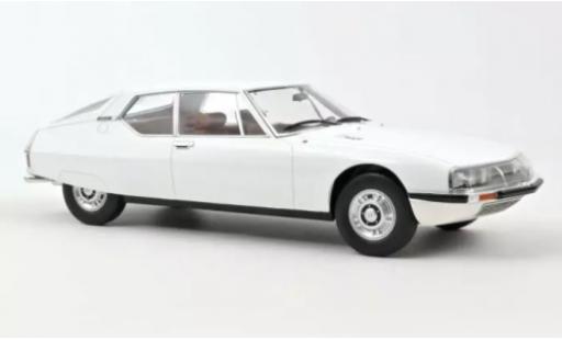 Diecast model cars Citroen SM Coupe white 1970 1/12 Norev