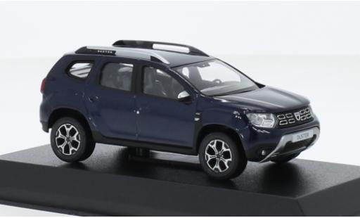 Diecast model cars Dacia Duster SUV blue 2020 1/43 Norev