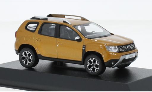 Diecast model cars Dacia Duster SUV metallise orange 2017 1/43 Norev