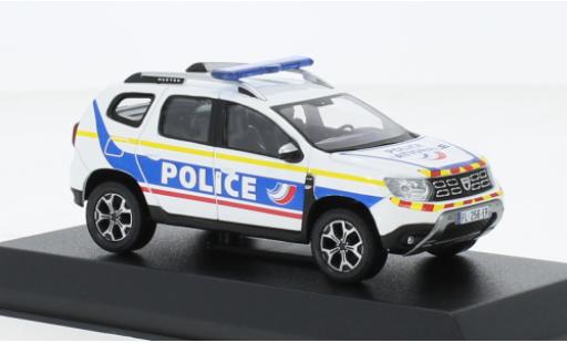 Diecast model cars Dacia Duster police Nationale - Guadeloupe 2021 1/43 Norev