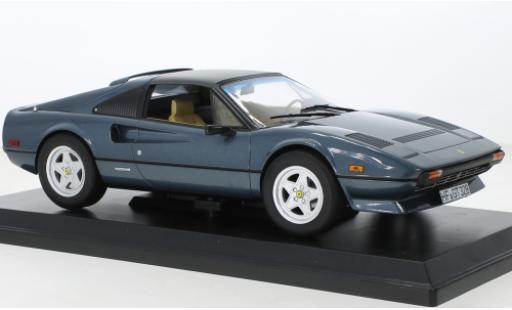 Diecast model cars Ferrari 308 GTS metallise blue 1982 1/18 Norev