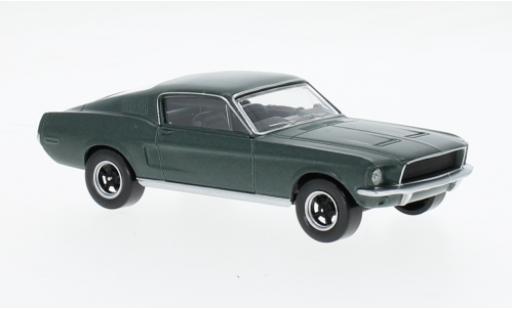 Diecast model cars Ford Mustang Fastback GT mattgreen 1968 1/43 Norev