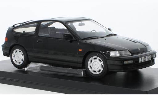 Diecast model cars Honda CRX MK2 black 1990 1/18 Norev