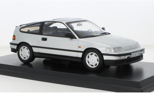 Diecast model cars Honda CRX MK2 grey 1990 1/18 Norev