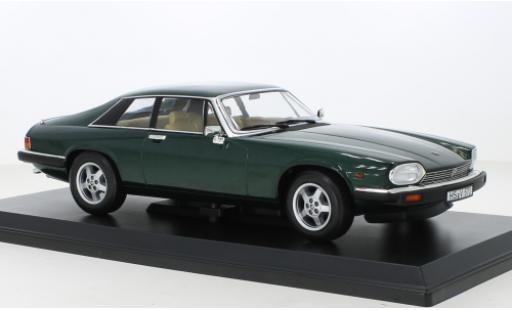 Diecast model cars Jaguar XJ 5.3 H.E. Coupe -S metallise green 1982 1/18 Norev