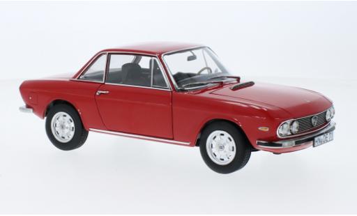 Diecast model cars Lancia Fulvia HF 1600 Lusso red 1971 1/18 Norev
