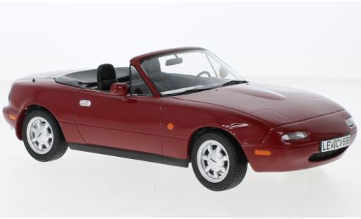 Diecast model cars Mazda MX-5 Base -5 red 1989 1/18 Norev