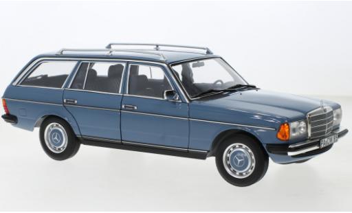Diecast model cars Mercedes 200 Coupe T (S123) blue 1980 1/18 Norev