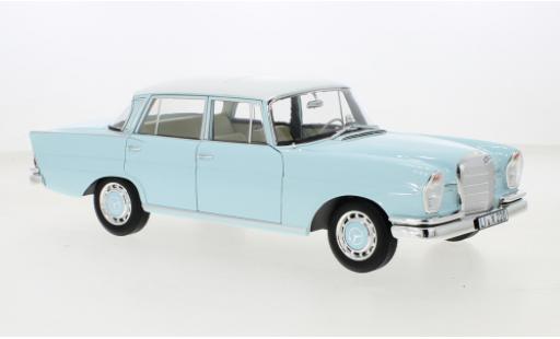 Diecast model cars Mercedes 220 Base S blue 1965 1/18 Norev