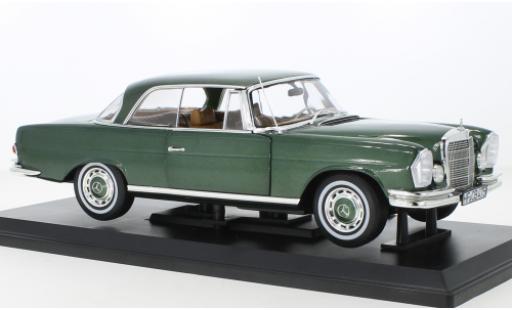 Diecast model cars Mercedes 250 Coupe SE (W111) metallise green 1969 1/18 Norev