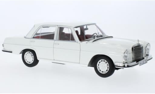 Diecast model cars Mercedes 250 Base SE (W108) white 1967 1/18 Norev