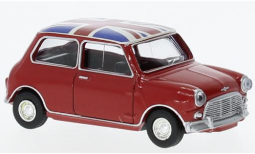 Diecast model cars Mini Cooper S red/D&Atilde;&copy;corer 1964 1/64 Norev