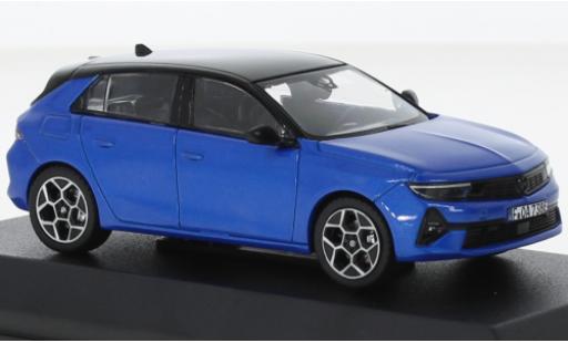 Diecast model cars Opel Astra Base metallise blue/black 2022 1/43 Norev
