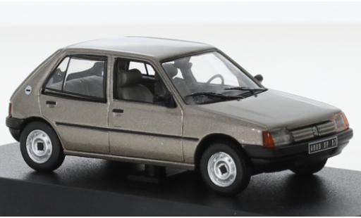 Diecast model cars Peugeot 205 GL metallise brun clair 1988 1/43 Norev
