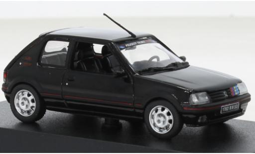 Diecast model cars Peugeot 205 GTI 1.9 black/D&Atilde;&copy;corer 1992 1/43 Norev
