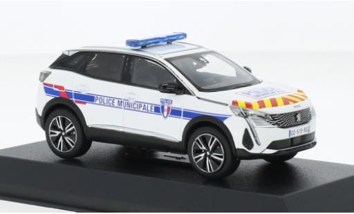 Diecast model cars Peugeot 3008 Base Police Municipale (F) 2023 1/43 Norev