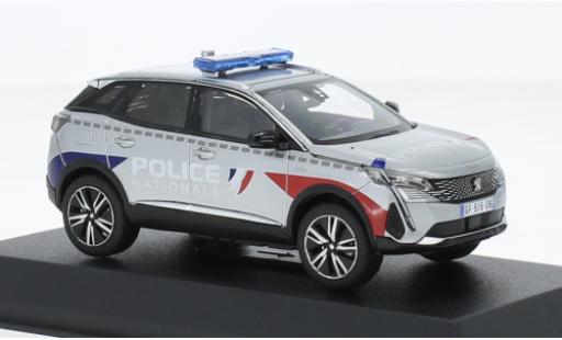 Diecast model cars Peugeot 3008 Base Police Nationale (F) 2023 1/43 Norev