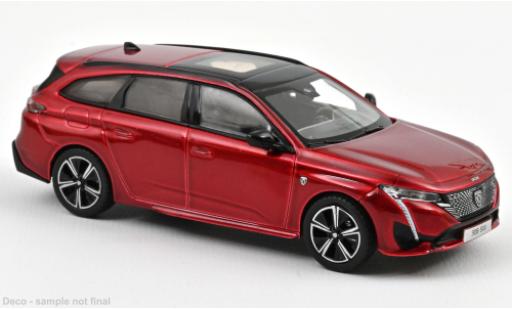 Diecast model cars Peugeot 308 GT SW red fonc&Atilde;&copy; 2021 1/43 Norev