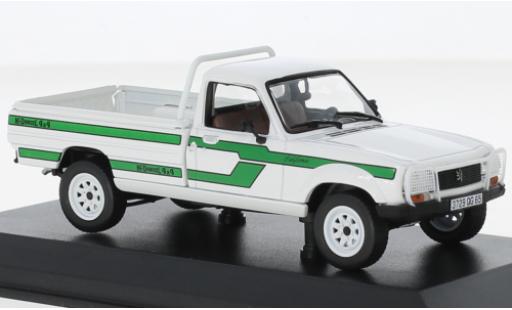 Diecast model cars Peugeot 504 Pick Up 4x4 Dangel white/D&Atilde;&copy;corer 1985 1/43 Norev