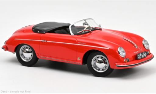 Diecast model cars Porsche 356 Speedster red 1954 1/18 Norev